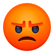 Emoji 😡 Broncio su Facebook 3.0.