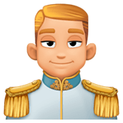 🤴🏼 Emoji Prinz: mittelhelle Hautfarbe Facebook 3.0.