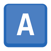 Emoji 🇦 Lettera simbolo indicatore regionale A su Facebook 3.0.