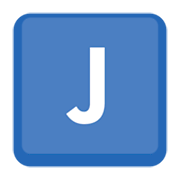🇯 Emoji Letra do símbolo indicador regional J na Facebook 3.0.