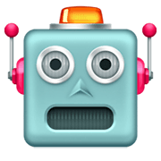 Emoji 🤖 Faccina Di Robot su Facebook 3.0.