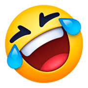 🤣 Emoji sich vor Lachen auf dem Boden wälzen Facebook 3.0.