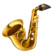 Émoji 🎷 Saxophone sur Facebook 3.0.
