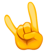 🤘 Emoji Saudação Do Rock na Facebook 3.0.