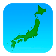 Emoji 🗾 Mappa Del Giappone su Facebook 3.0.