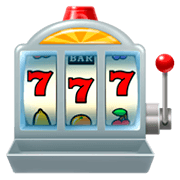 Emoji 🎰 Slot Machine su Facebook 3.0.
