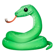 Emoji 🐍 Serpente su Facebook 3.0.