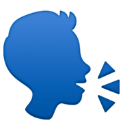 Emoji 🗣️ Persona Che Parla su Facebook 3.0.