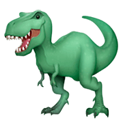Émoji 🦖 T-Rex sur Facebook 3.0.
