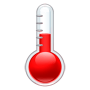 Émoji 🌡️ Thermomètre sur Facebook 3.0.