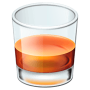 Emoji 🥃 Bicchiere Tumbler su Facebook 3.0.