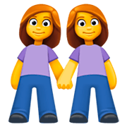 👭 Emoji händchenhaltende Frauen Facebook 3.0.