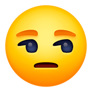 Emoji 😒 Faccina Contrariata su Facebook 3.0.
