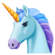 Emoji 🦄 Unicorno su Facebook 3.0.