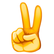 ✌️ Emoji Victory-Geste Facebook 3.0.