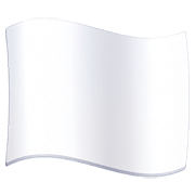 Emoji 🏳️ Bandiera Bianca su Facebook 3.0.
