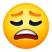 😩 Emoji erschöpftes Gesicht Facebook 3.0.