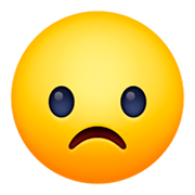 ☹️ Emoji Cara Con El Ceño Fruncido en Facebook 3.0.