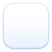 Emoji ⬜ Quadrato Bianco Grande su Facebook 3.0.