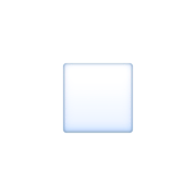 ▫️ Emoji kleines weißes Quadrat Facebook 3.0.