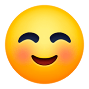 Emoji ☺️ Faccina Sorridente su Facebook 3.0.