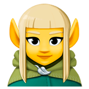 Emoji 🧝‍♀️ Elfo Donna su Facebook 3.0.