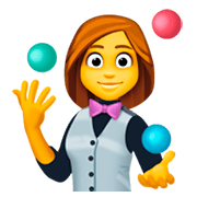 Emoji 🤹‍♀️ Giocoliere Donna su Facebook 3.0.