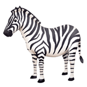 Emoji 🦓 Zebra su Facebook 3.0.