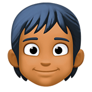 Emoji 🧑🏾 Persona: Carnagione Abbastanza Scura su Facebook 4.0.