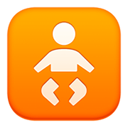 Emoji 🚼 Simbolo Con Immagine Di Bambino su Facebook 4.0.