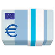 Émoji 💶 Billet En Euros sur Facebook 4.0.