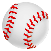 Emoji ⚾ Palla Da Baseball su Facebook 4.0.