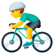 🚴 Emoji Persona En Bicicleta en Facebook 4.0.