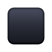 Emoji ◼️ Quadrato Nero Medio su Facebook 4.0.