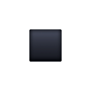 Emoji ▪️ Quadrato Nero Piccolo su Facebook 4.0.