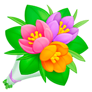 💐 Emoji Blumenstrauß Facebook 4.0.