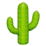 Émoji 🌵 Cactus sur Facebook 4.0.