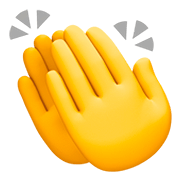 👏 Emoji klatschende Hände Facebook 4.0.