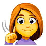 🧏‍♀️ Emoji gehörlose Frau Facebook 4.0.
