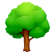 🌳 Emoji árbol De Hoja Caduca en Facebook 4.0.