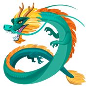 Émoji 🐉 Dragon sur Facebook 4.0.
