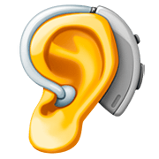 🦻 Emoji Ohr mit Hörhilfe Facebook 4.0.