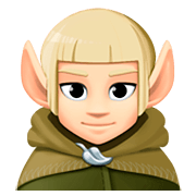 🧝🏻 Emoji Elf(e): helle Hautfarbe Facebook 4.0.