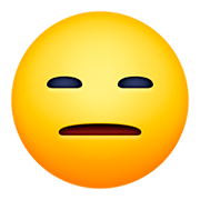 Emoji 😑 Faccina Inespressiva su Facebook 4.0.