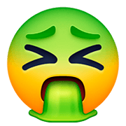 Emoji 🤮 Faccina Che Vomita su Facebook 4.0.
