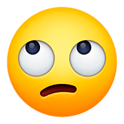 🙄 Emoji Augen verdrehendes Gesicht Facebook 4.0.