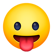 Emoji 😛 Faccina Che Mostra La Lingua su Facebook 4.0.