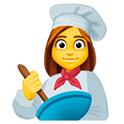 Emoji 👩‍🍳 Cuoca su Facebook 4.0.