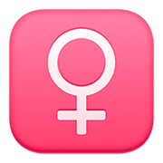 Emoji ♀️ Simbolo Genere Femminile su Facebook 4.0.