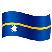 Émoji 🇳🇷 Drapeau : Nauru sur Facebook 4.0.